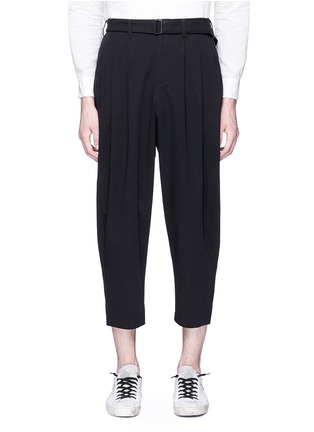 Main View - Click To Enlarge - ATTACHMENT - Belted pleated pants