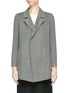 Main View - Click To Enlarge - THEORY - 'Clairene' double-faced wool-cashmere melton open jacket