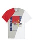 Main View - Click To Enlarge - VETEMENTS - 'Tommy Hilfiger' logo print patchwork unisex T-shirt