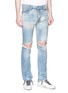 Front View - Click To Enlarge - NOVE - Ripped skinny jeans