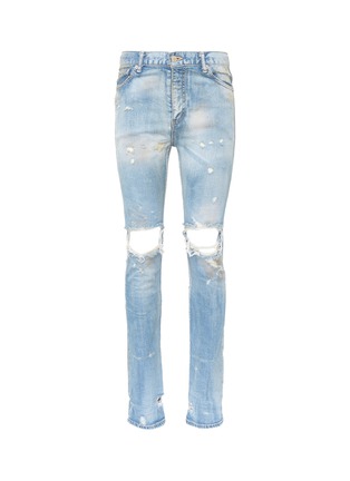 Main View - Click To Enlarge - NOVE - Ripped skinny jeans