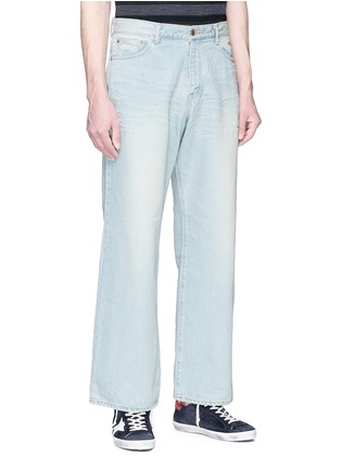 Front View - Click To Enlarge - NOVE - Washed baggy jeans