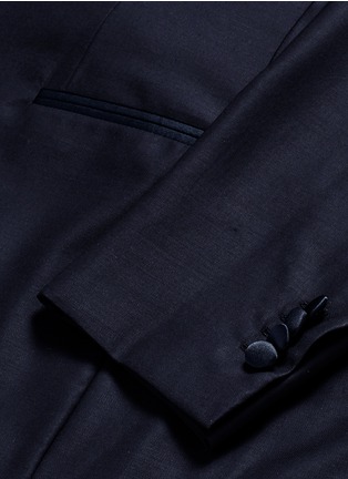 Detail View - Click To Enlarge - ISAIA - 'Ferdinando' wool tuxedo suit