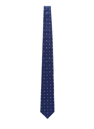 Main View - Click To Enlarge - ISAIA - Polka dot silk jacquard tie