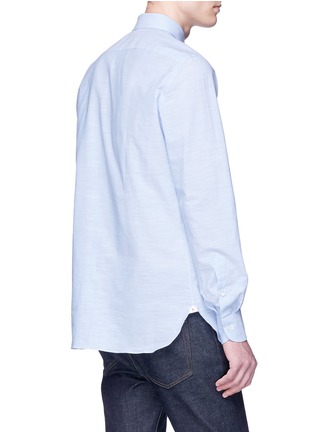 Back View - Click To Enlarge - ISAIA - 'Parma' poplin shirt