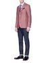 Figure View - Click To Enlarge - ISAIA - 'Parma' poplin shirt
