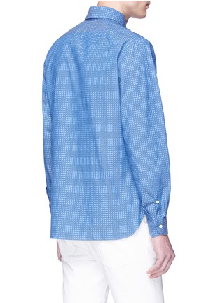 Back View - Click To Enlarge - ISAIA - Dot print shirt