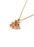 Figure View - Click To Enlarge - MELLERIO - 'Indra' spessartite spinel sapphire 18k rose gold pendant necklace