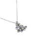 Figure View - Click To Enlarge - MELLERIO - 'Indra' sapphire tourmaline 18k white gold pendant necklace