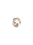 Figure View - Click To Enlarge - MELLERIO - 'Graphic' 18k gold interlocking ring