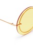 Detail View - Click To Enlarge - SPEKTRE - 'Narcisco' metal round sunglasses