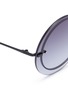 Detail View - Click To Enlarge - SPEKTRE - 'Narciso' metal round sunglasses