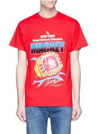 Main View - Click To Enlarge - NINE ONE SEVEN - 'Mackey Championship' print T-shirt