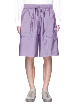 Main View - Click To Enlarge - PRONOUNCE - Patch pocket shorts