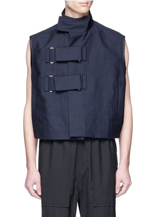 Main View - Click To Enlarge - PRONOUNCE - Buckle front vest