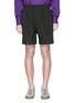 Main View - Click To Enlarge - PRONOUNCE - Buckle front shorts