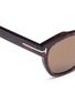 Detail View - Click To Enlarge - TOM FORD - 'Bryan 02' tortoiseshell acetate square sunglasses