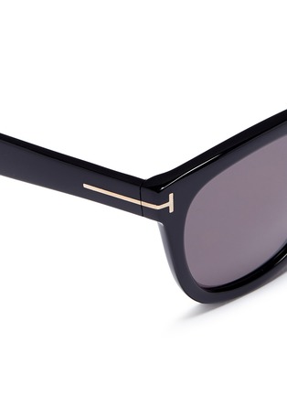 Detail View - Click To Enlarge - TOM FORD - 'Classic' acetate square sunglasses