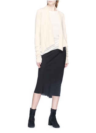 Figure View - Click To Enlarge - RICK OWENS  - Long sleeve knit top