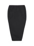 Main View - Click To Enlarge - RICK OWENS  - 'Soft Pillar' split back poplin midi skirt
