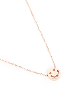 Detail View - Click To Enlarge - RUIFIER - 'Smitten' 18k rose gold vermeil pendant necklace