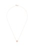 Main View - Click To Enlarge - RUIFIER - 'Smitten' 18k rose gold vermeil pendant necklace