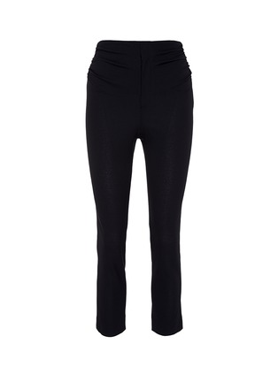 Main View - Click To Enlarge - JACQUEMUS - 'Le Corsaire' ruched cropped suiting pants