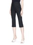 Front View - Click To Enlarge - JACQUEMUS - 'Le Corsaire' high waist cropped suiting pants