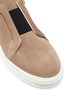 Detail View - Click To Enlarge - PIERRE HARDY - 'Slider' elastic band suede sneakers