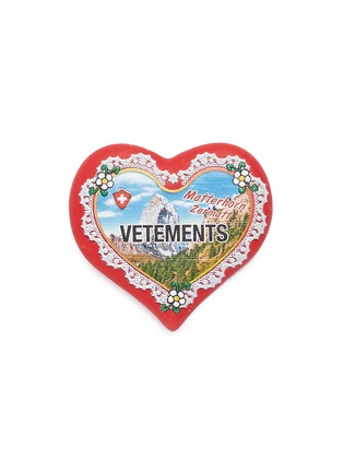 Main View - Click To Enlarge - VETEMENTS - Matterhorn Zermatt heart magnet