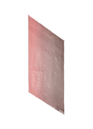 Main View - Click To Enlarge - FRANCO FERRARI - Dégradé plissé silk scarf