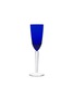 Main View - Click To Enlarge - SAINT-LOUIS - Oxymore champagne flute – Dark Blue