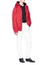 Figure View - Click To Enlarge - HELMUT LANG - Hooded twill track jacket