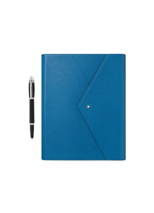 Main View - Click To Enlarge - MONTBLANC - Montblanc Sartorial Augmented paper set – Electric Blue