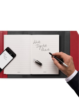 Detail View - Click To Enlarge - MONTBLANC - Montblanc Sartorial Augmented paper set – Red