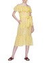 Figure View - Click To Enlarge - LISA MARIE FERNANDEZ - 'Mira' ruffle polka dot off-shoulder dress