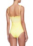 Back View - Click To Enlarge - LISA MARIE FERNANDEZ - 'Selena' polka dot smocked one-piece swimsuit