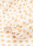 Detail View - Click To Enlarge - LISA MARIE FERNANDEZ - 'Arden' ruffle polka dot print one-shoulder mini dress