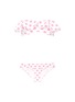 Main View - Click To Enlarge - LISA MARIE FERNANDEZ - 'Natalie' flounce polka dot print bikini set