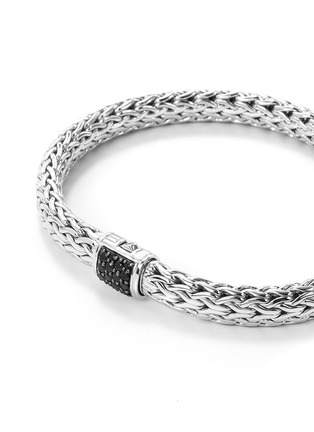 Figure View - Click To Enlarge - JOHN HARDY - Sapphire silver woven chain bracelet