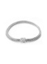 Main View - Click To Enlarge - JOHN HARDY - Diamond silver extra small woven chain bracelet