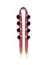 Main View - Click To Enlarge - VENNA - Cubic zirconia star pompom stripe guitar strap
