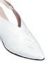 Detail View - Click To Enlarge - BOTH - Basketweave leather slingback pumps