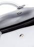 Detail View - Click To Enlarge - COMPLÉT - 'Valery' mini metallic leather envelope clutch