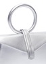  - COMPLÉT - 'Valery' mini metallic leather envelope clutch