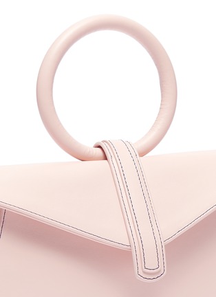  - COMPLÉT - 'Valery' mini leather envelope clutch
