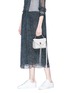 Front View - Click To Enlarge - REBECCA MINKOFF - 'Mini Darren' leather messenger bag