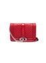 Main View - Click To Enlarge - REBECCA MINKOFF - 'Love' small chevron quilted leather crossbody bag