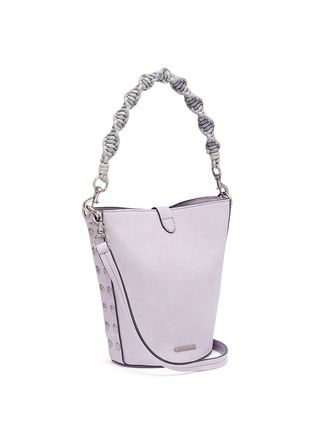 Detail View - Click To Enlarge - REBECCA MINKOFF - Slim leather bucket bag