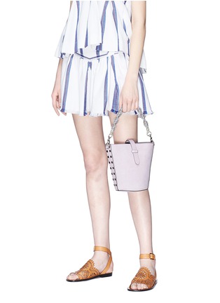 Figure View - Click To Enlarge - REBECCA MINKOFF - Slim leather bucket bag